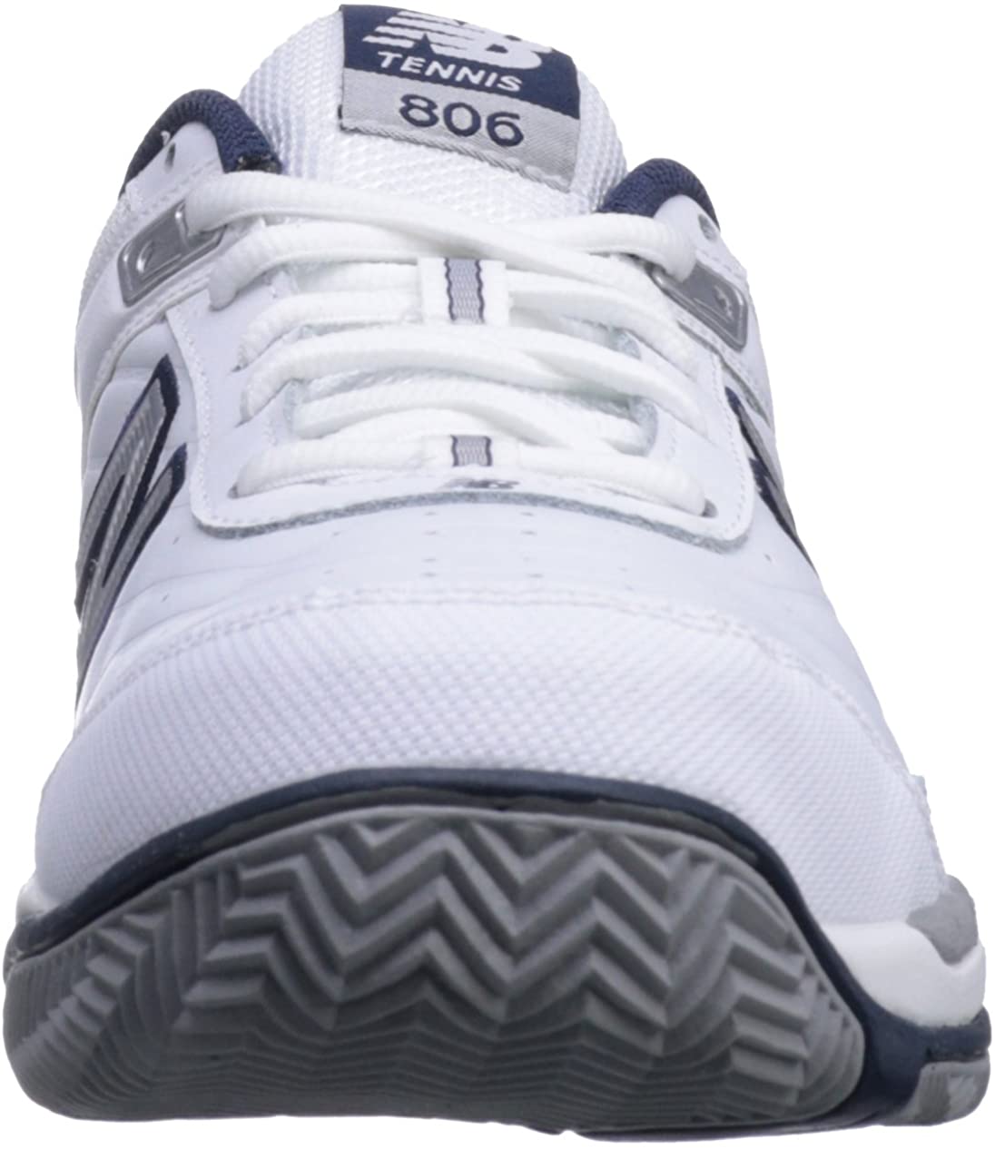 new balance mens white tennis shoes