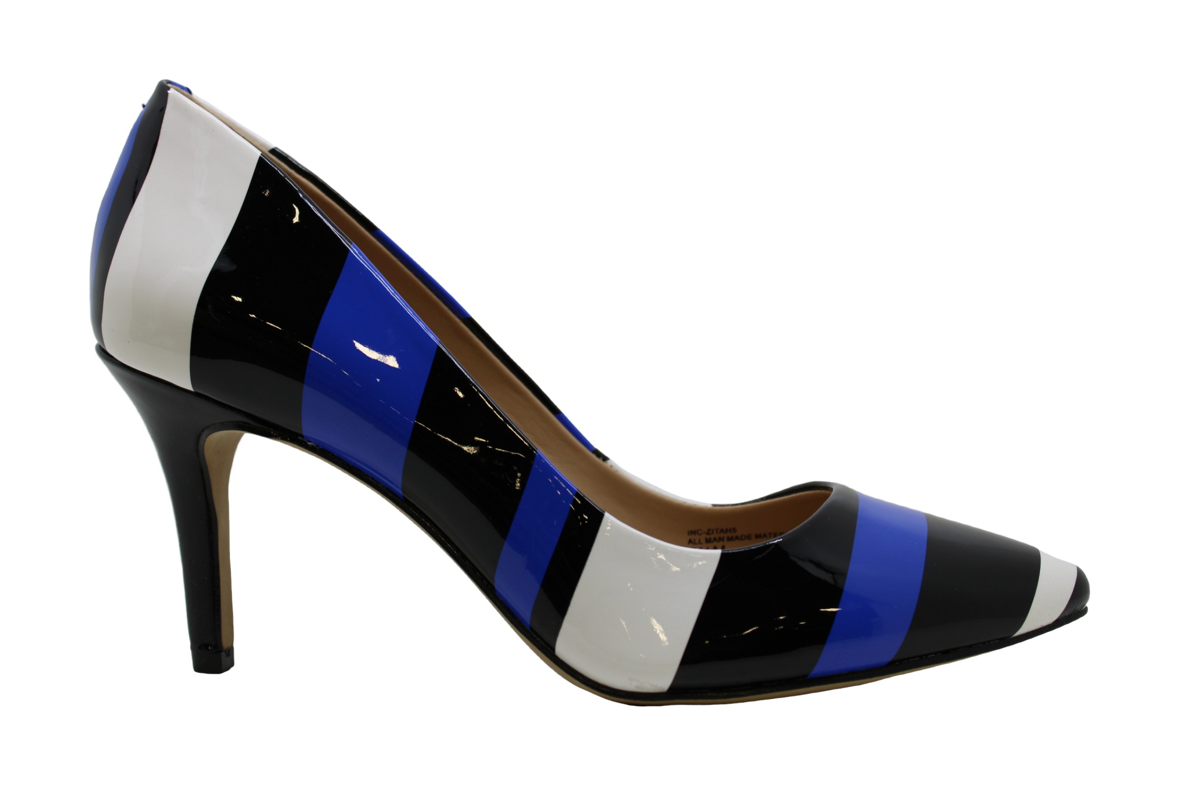 INC International Concepts Women's Shoes Zitah 5 Closed Toe, Blue, Size ...