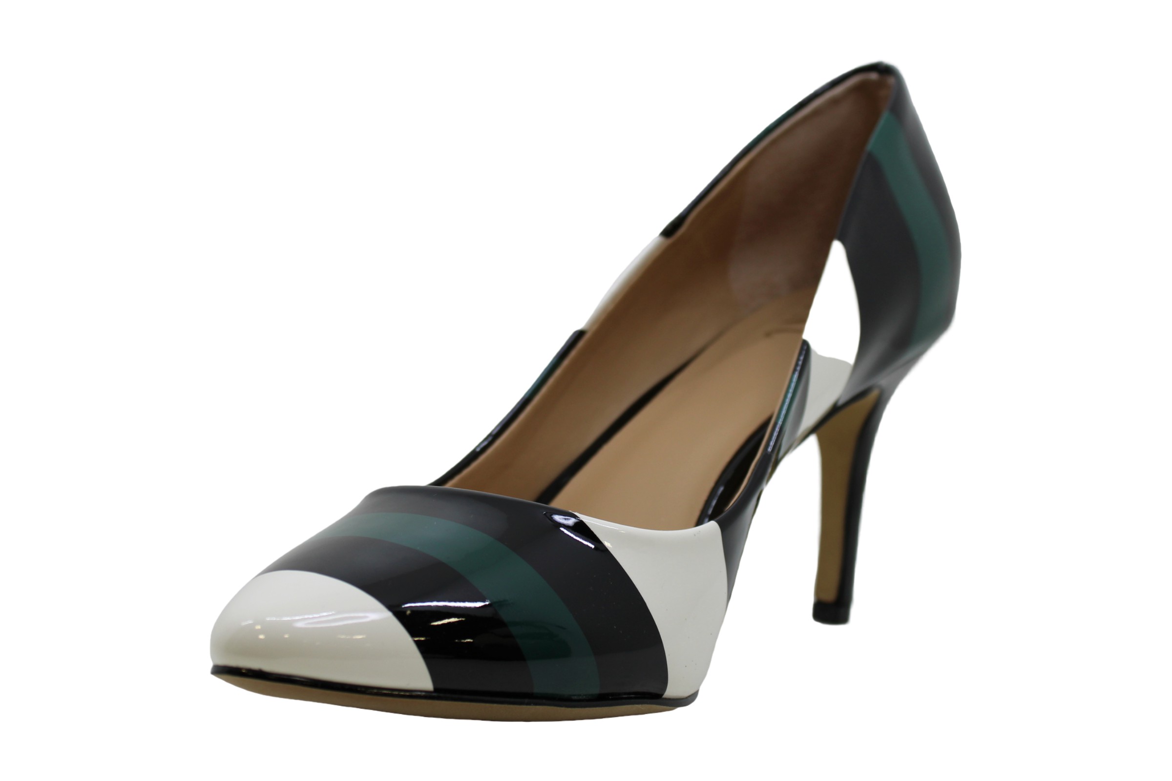 INC International Concepts Women's Shoes Zitah 5, Green/Black Strap ...