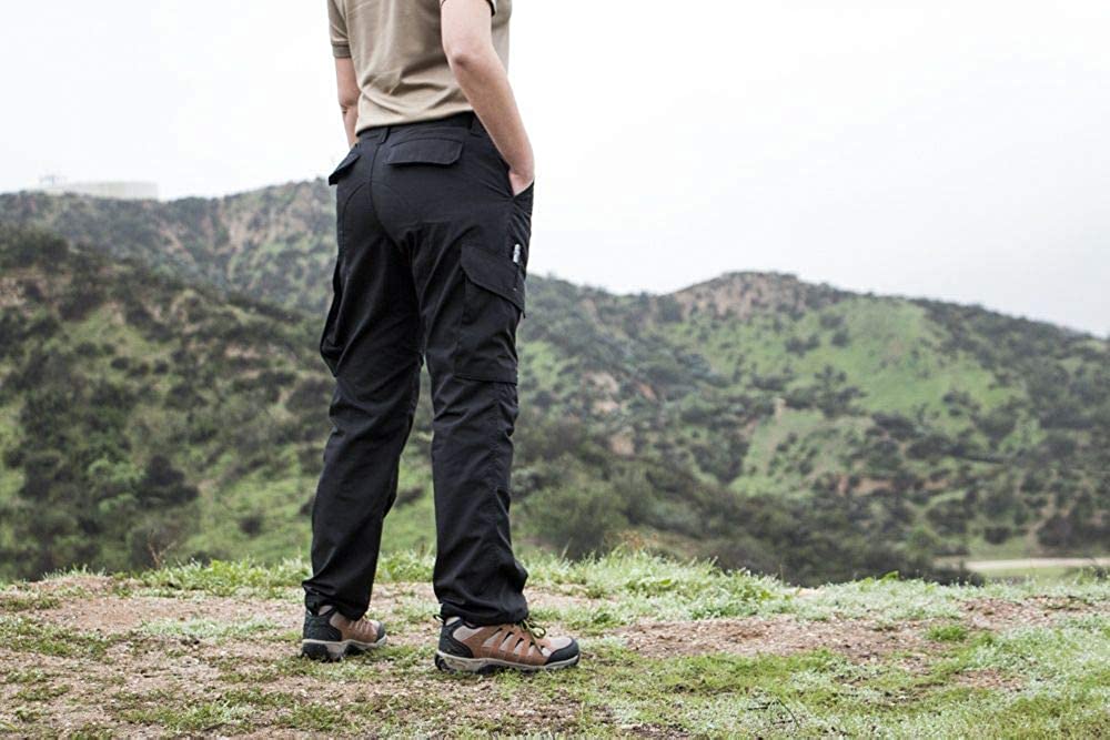 LA Police Gear Women/'s Operator Pant with 8 Pockets and Elastic Waist