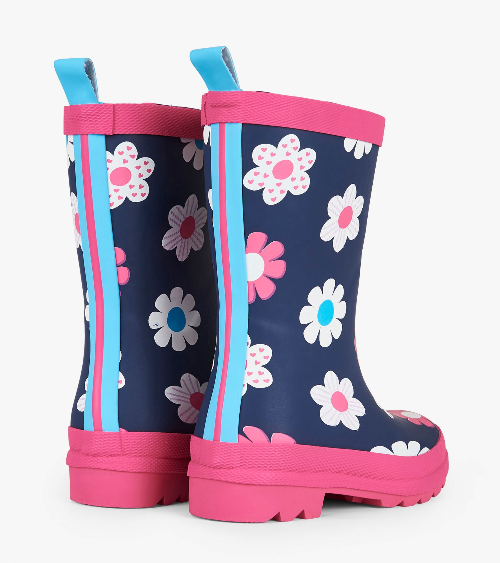 Hatley Baby Girl Classic Kids Rain Boot Rubber Pull On, MultiColor ...