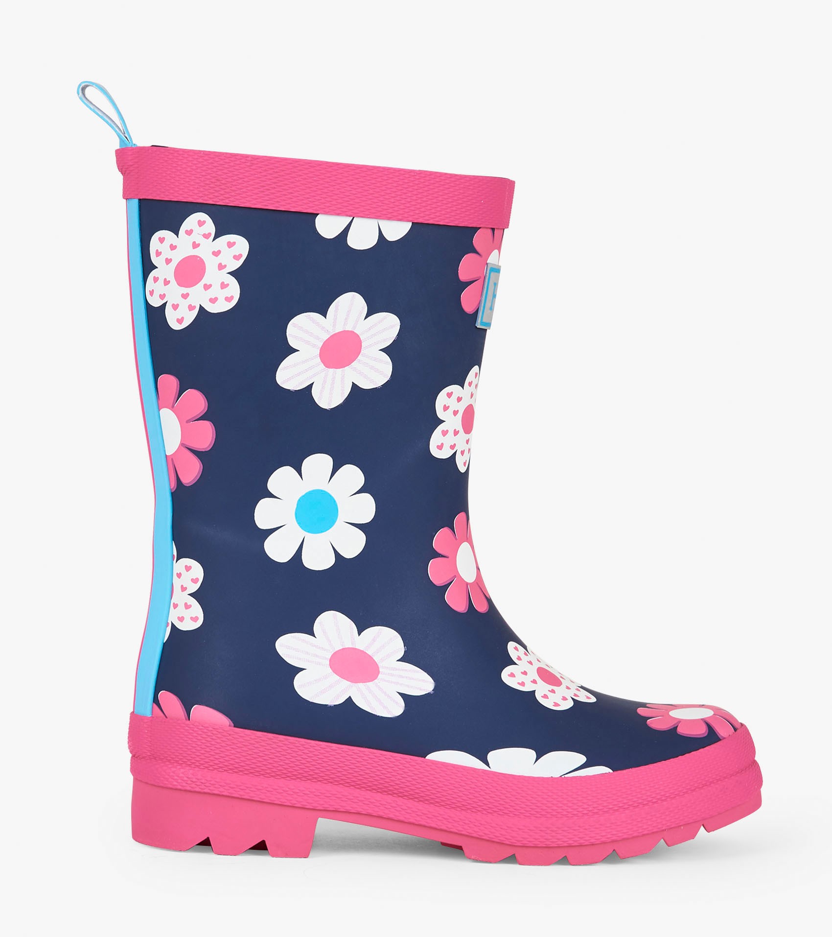 Hatley Baby Girl Classic Kids Rain Boot Rubber Pull On MultiColor   Hatley Baby Girl Classic Kids Rain Boot Rubber Pull On Boots Matte Spring Flowers 236bc30809e931 