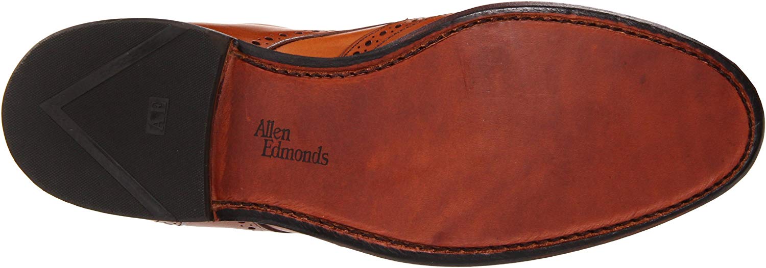 Allen Edmonds Mens dalton Almond Toe Ankle Fashion Boots, Walnut, Size