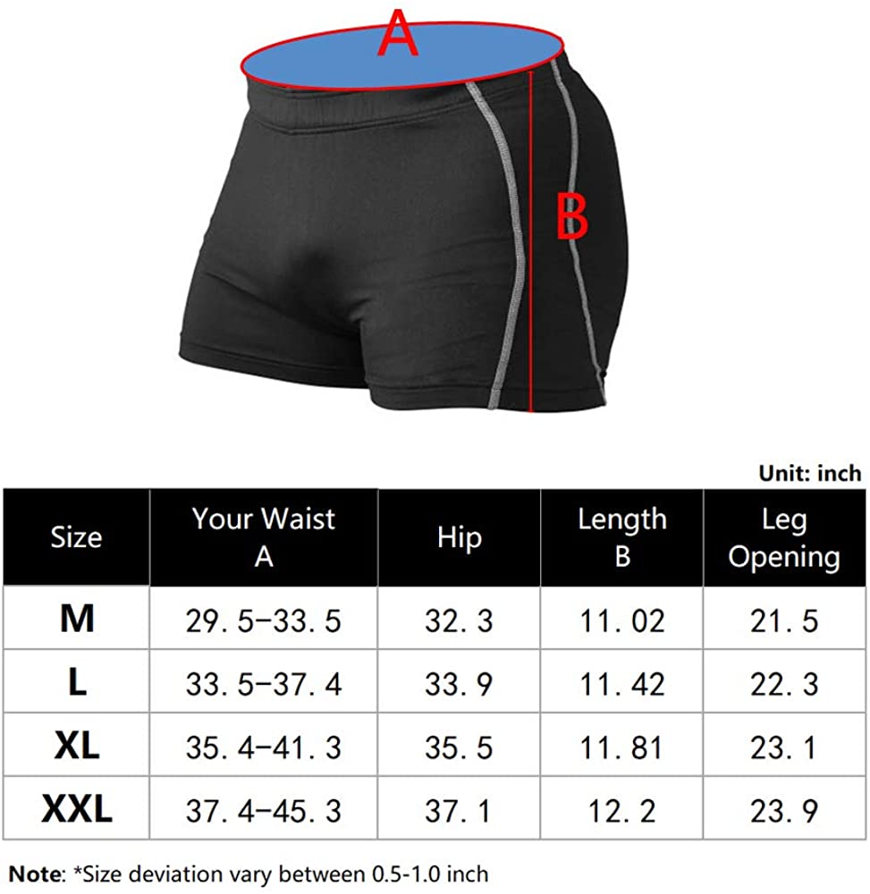 Muscle Alive Mens Bodybuilding Shorts Tights Polyester and, Black, Size ...