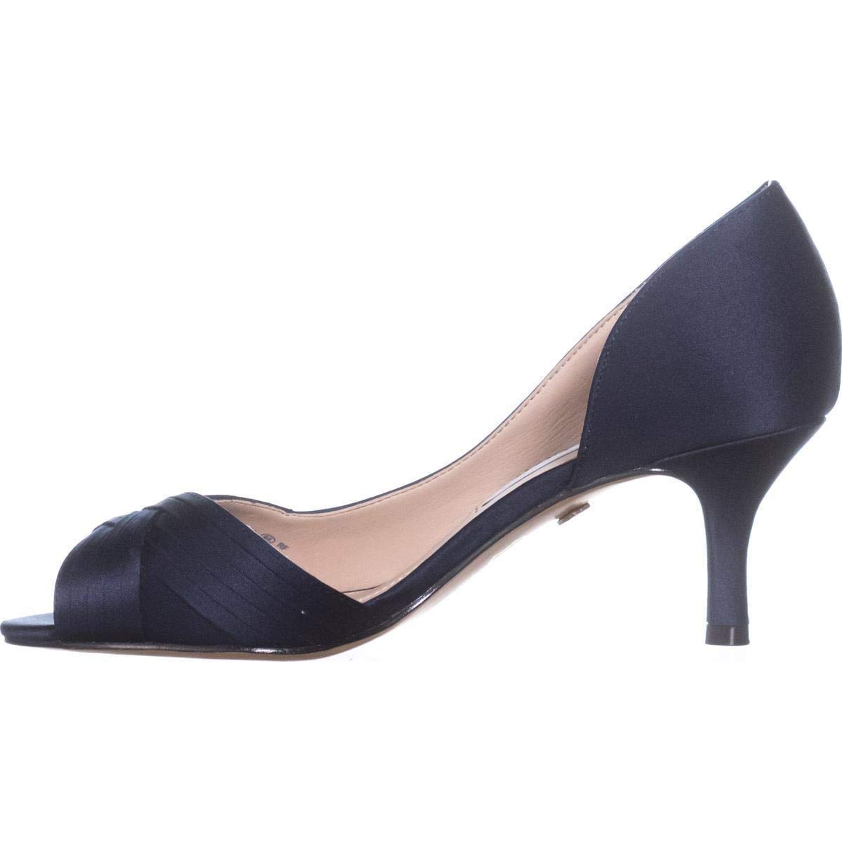 Nina Womens Contesa Peep Toe D-orsay Pumps, Blue, Size 7.5 LCDL | eBay