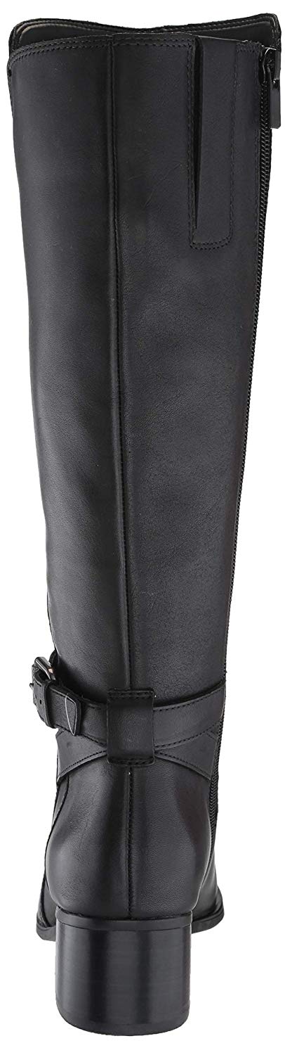 demetria wide calf riding boot