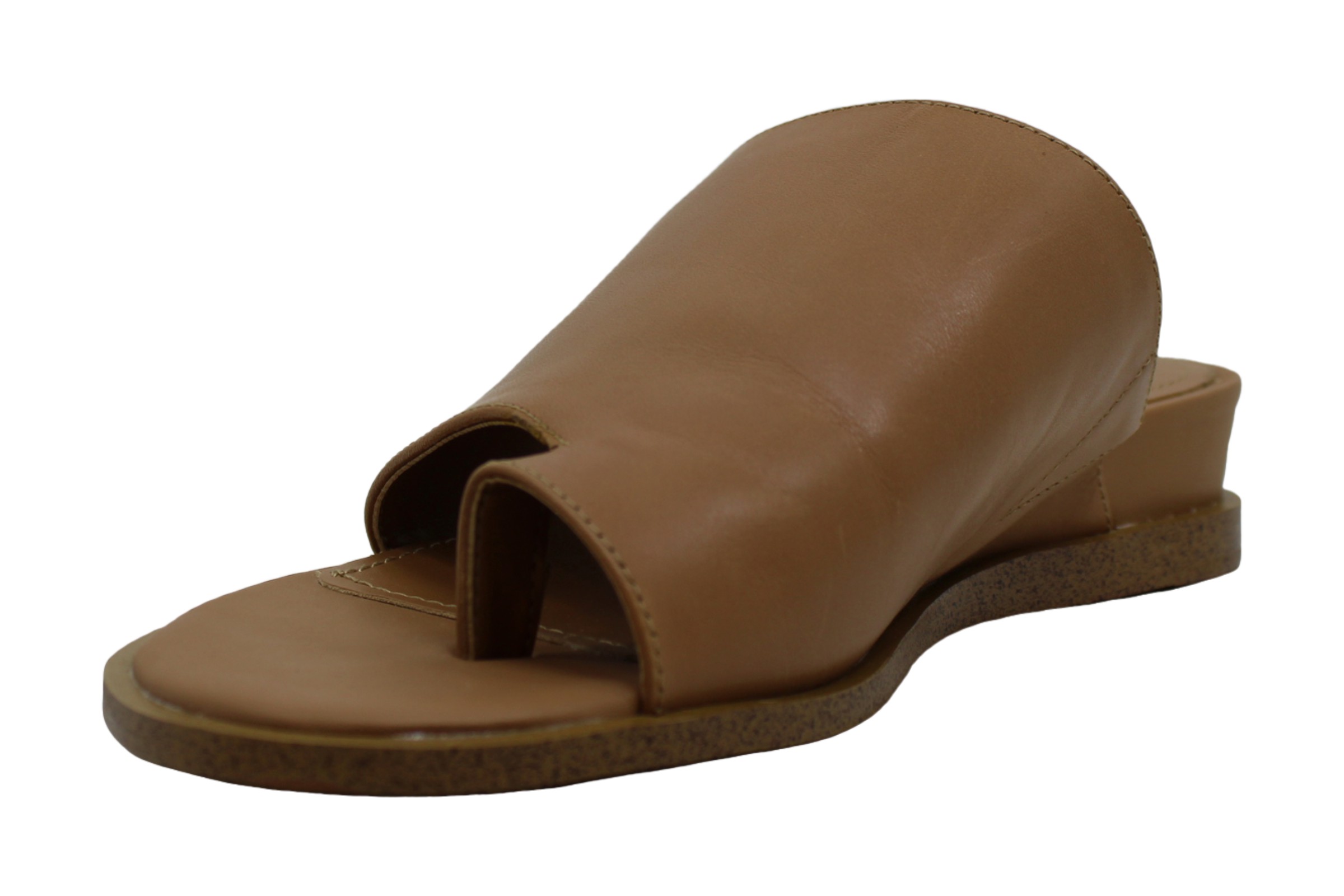 DKNY Womens Daz Leather Open Toe Casual Slide Sandals, Tan, Size 6.5 5At5 | eBay