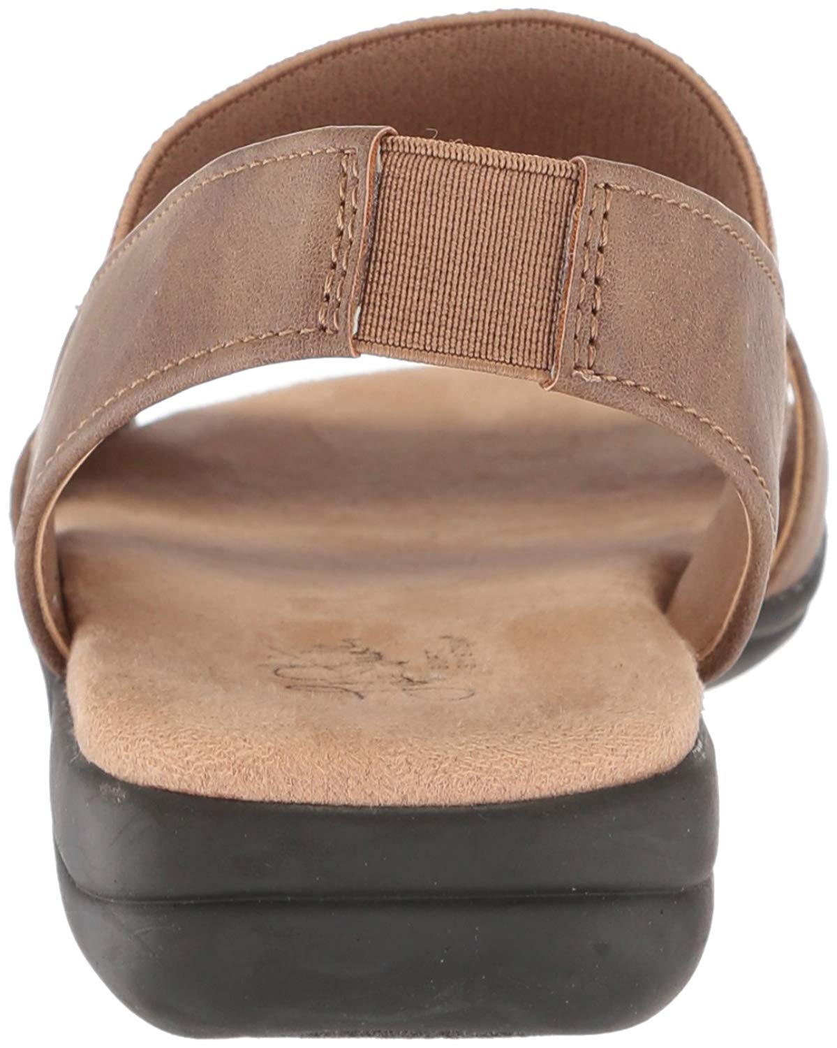 LifeStride Womens Easily Open Toe Casual Slingback Sandals, Tan, Size 6.5 | eBay