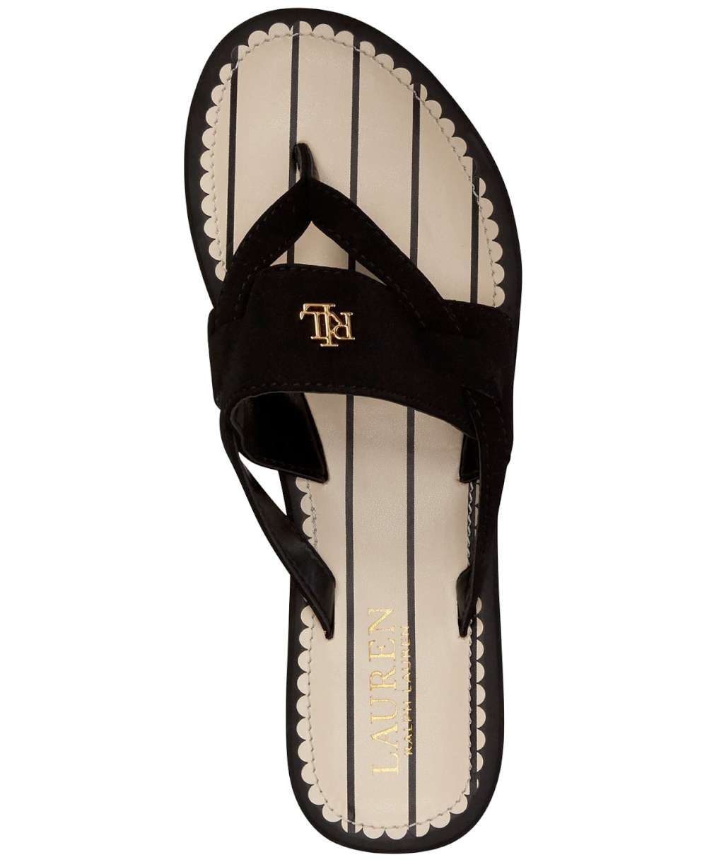 Ralph Lauren Womens Rosalind Open Toe 