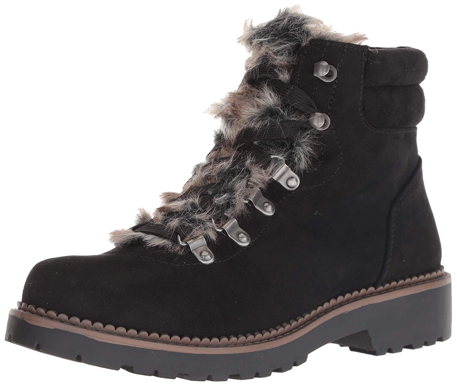 ESPRIT Womens E18CAS01 Fabric Closed Toe Ankle Fashion Boots, Black ...