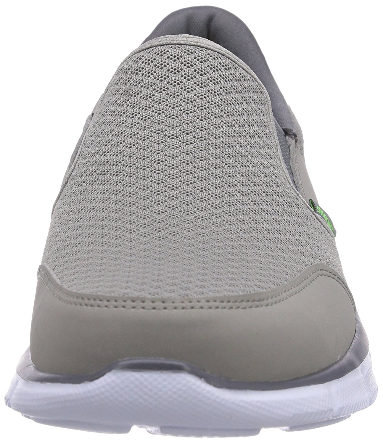 Skechers Mens Mind Game Suede Round Toe Slip On Shoes, Gray, Size 9.0 ...