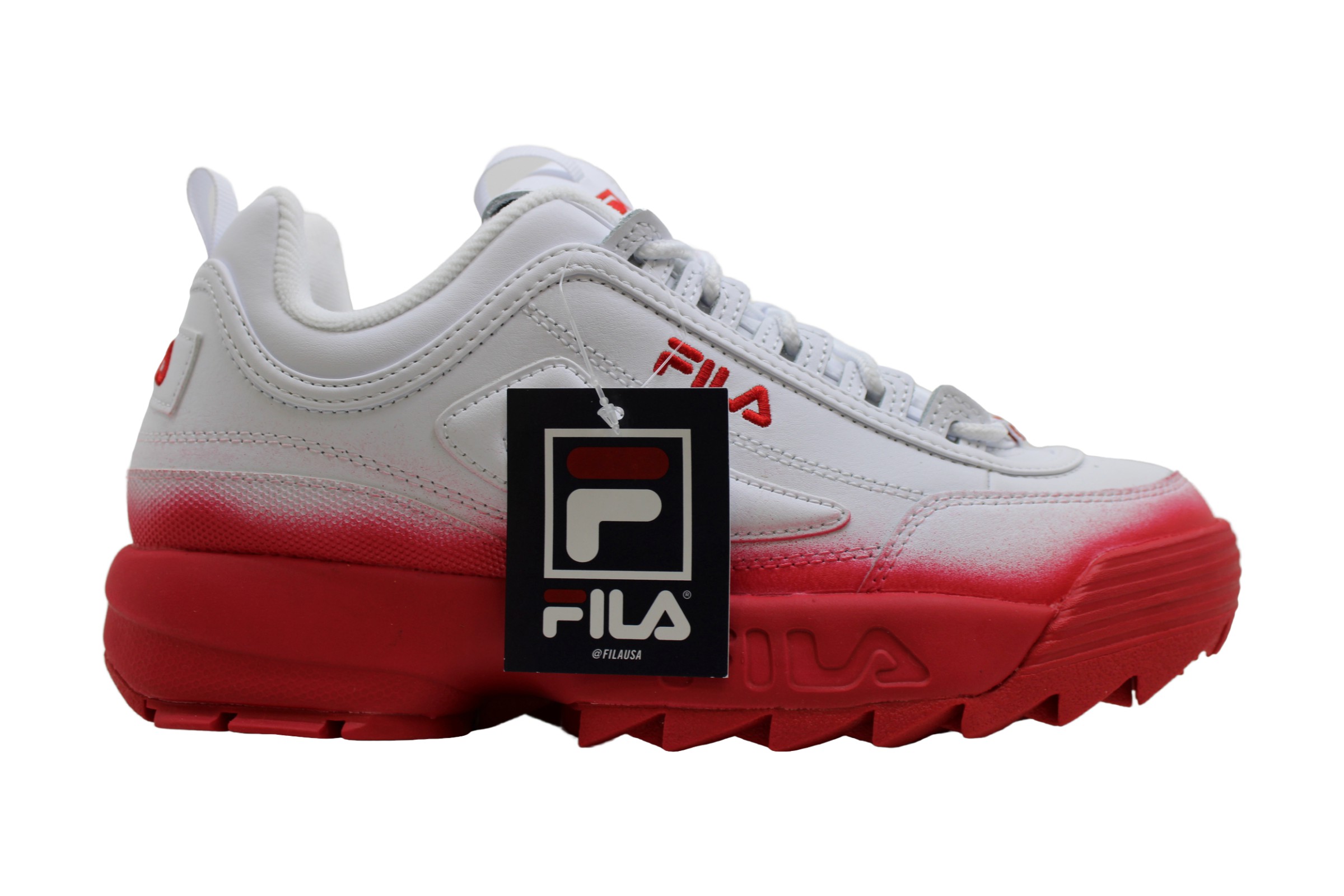 fila disruptor leather