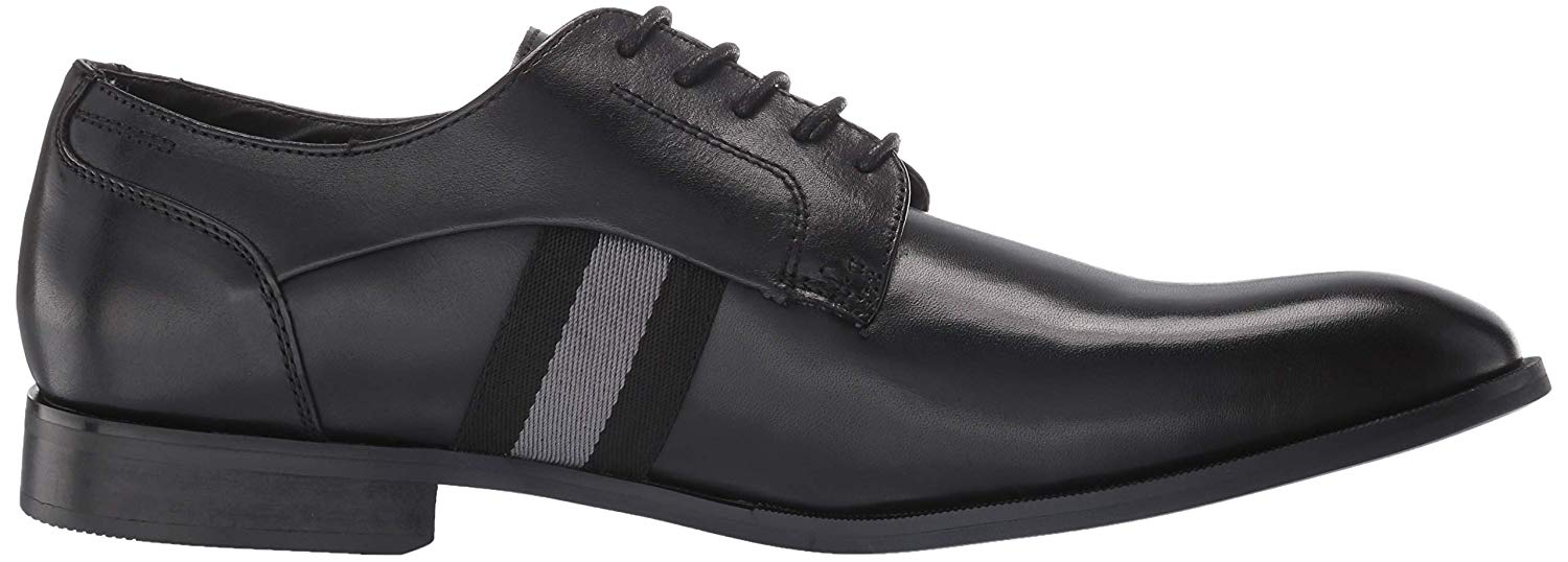 black leather steve madden shoes