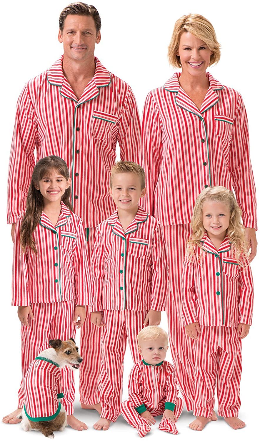 Шелковые пижамы для всей семьи