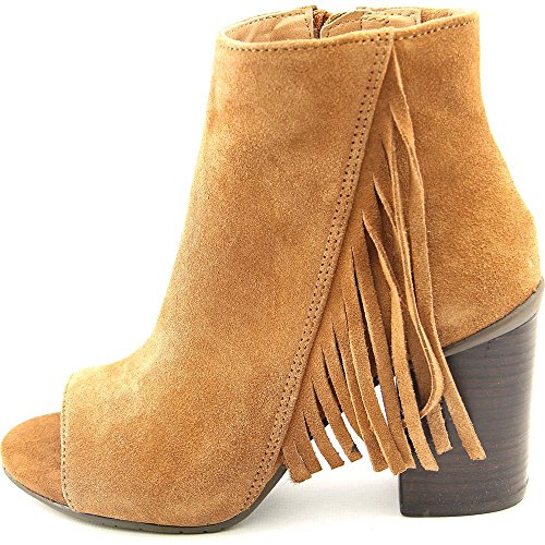 Womens Frida World Leather Peep Toe Ankle Fashion Boots Womens Frida World Leather Peep Toe Ankle Fashion Boots