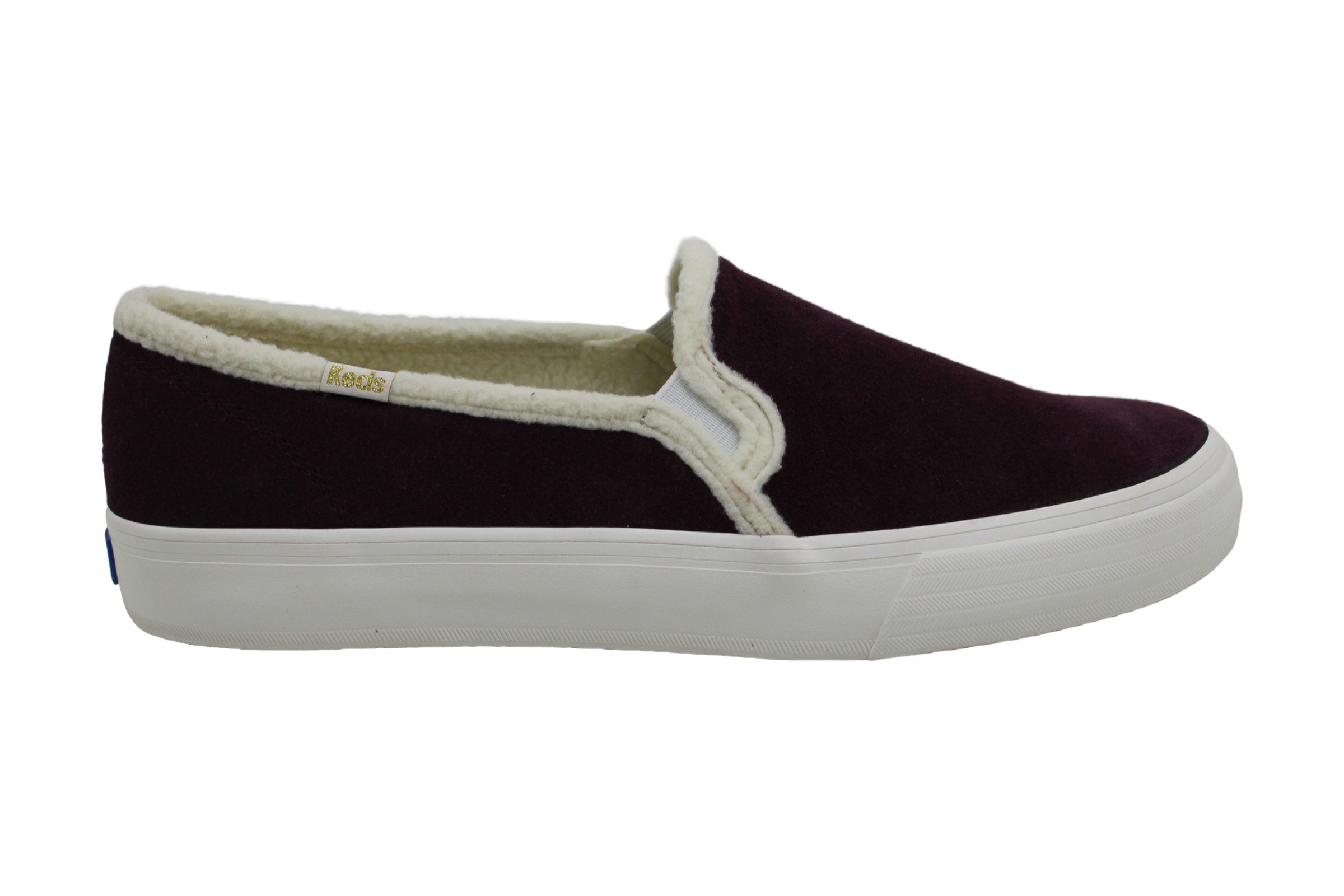 Keds Womens Double Decker Fabric Low Top Slip On Fashion ...
