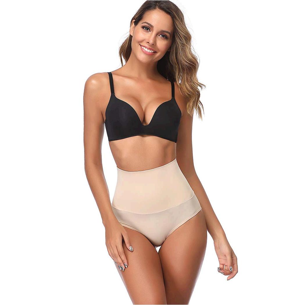 Joyshaper Shapewear Panties for Women Tummy Control Briefs, Beige, Size