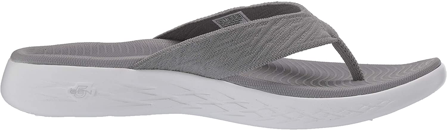 Skechers Women's Shoes goga mat Open Toe Casual, Grey, Size 10.0 gOxy ...