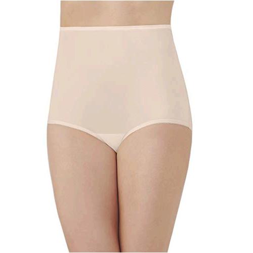 Vanity Fair Women's Perfectly Yours Ravissant  Tailored Nylon, Fawn, Size 7.0 - Picture 1 of 4