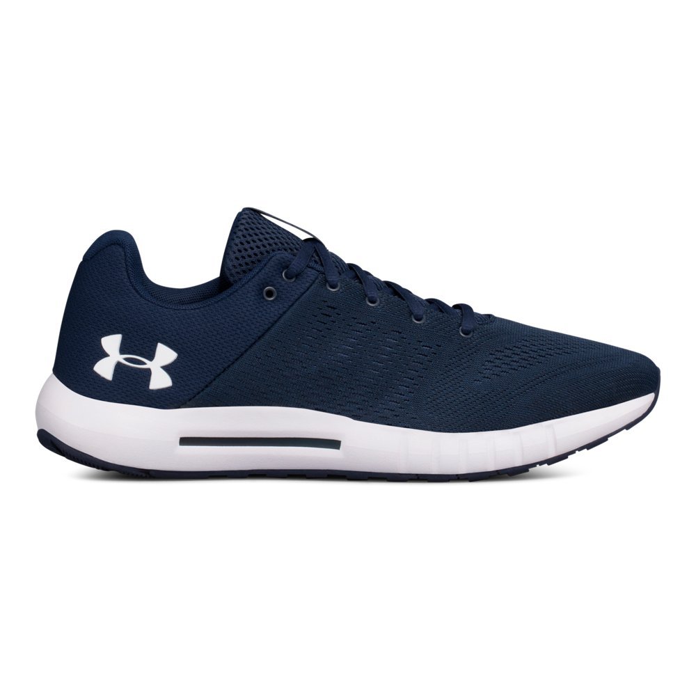 Under Armour Mens Micro G Low Top Lace Up Walking, Academy (402)/Black ...