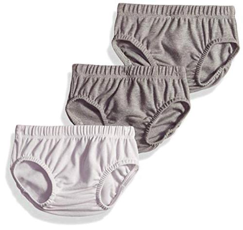 Hanes Ultimate Baby Flexy 3 Pack Diaper Covers, Grey, 0-6, Gray, Size 0-6