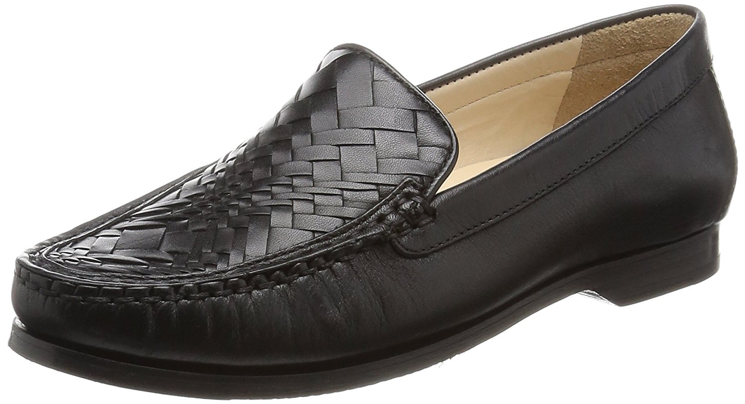 Cole Haan Mens Genevieve Closed Toe Slip On Shoes, Black