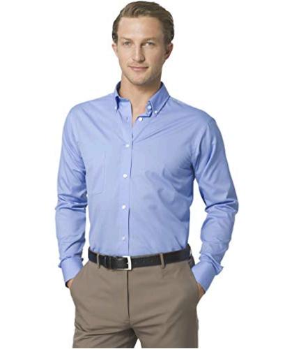 cornflower blue mens shirt