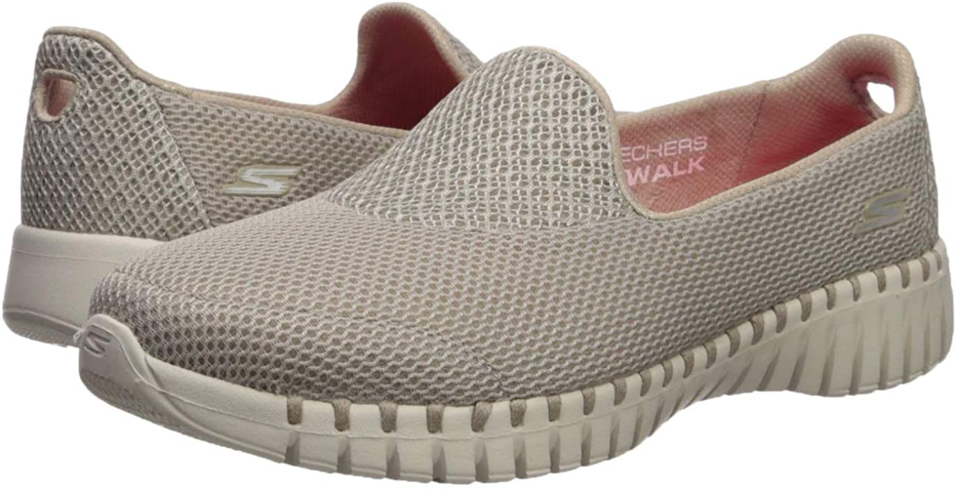 Skechers Women's Go Walk Smart-16700 Sneaker, Taupe, Size 8.5 nAGm 193113952271 | eBay