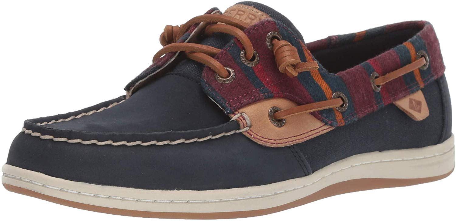 tan womens sperry boat shoe