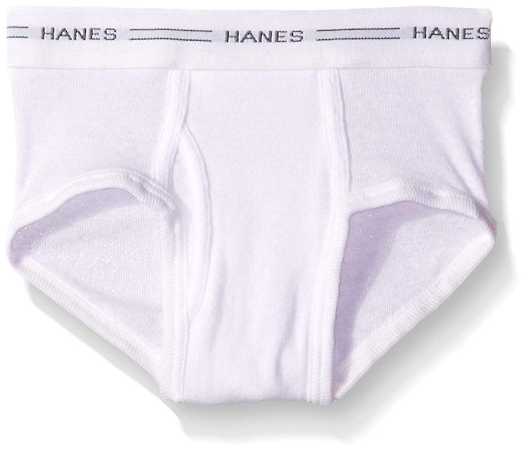 Hanes Boys' 6Pack White Brief, Medium, White, Size Medium COwM eBay