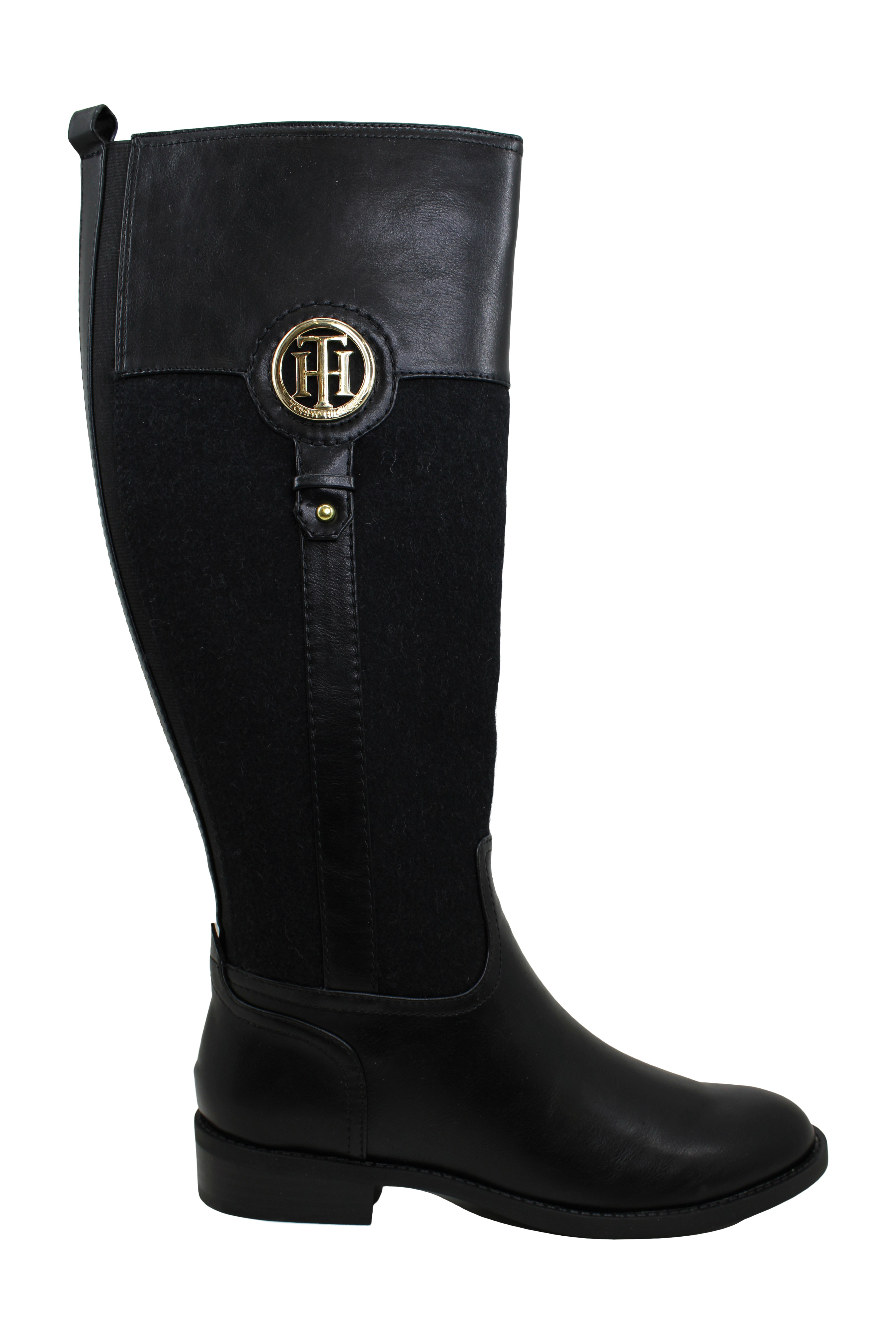 Tommy Hilfiger Womens TwIlia5 Round Toe Knee High Fashion Boots, Black ...