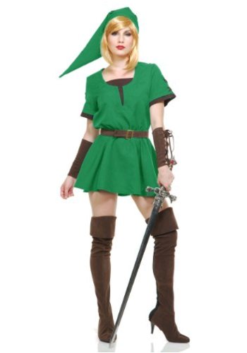Charades Women S Elf Warrior Princess Costume As As Shown As Shown