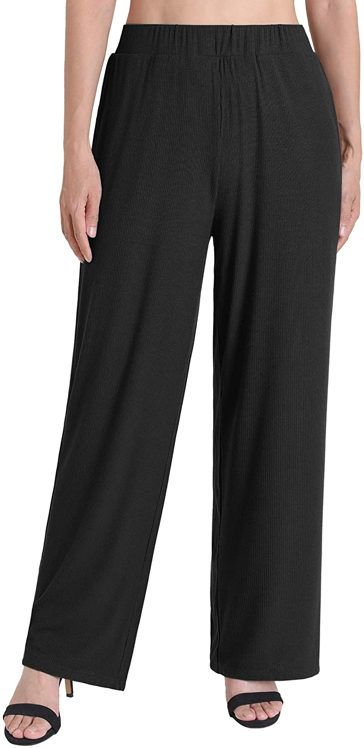 wide leg lounge pants palazzo