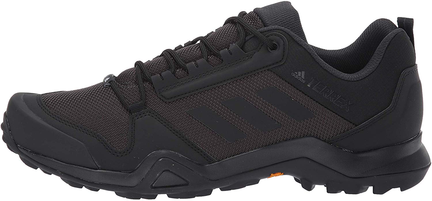adidas outdoor Men's Terrex AX3 Hiking Boot, Black/Black/Carbon, Size ...