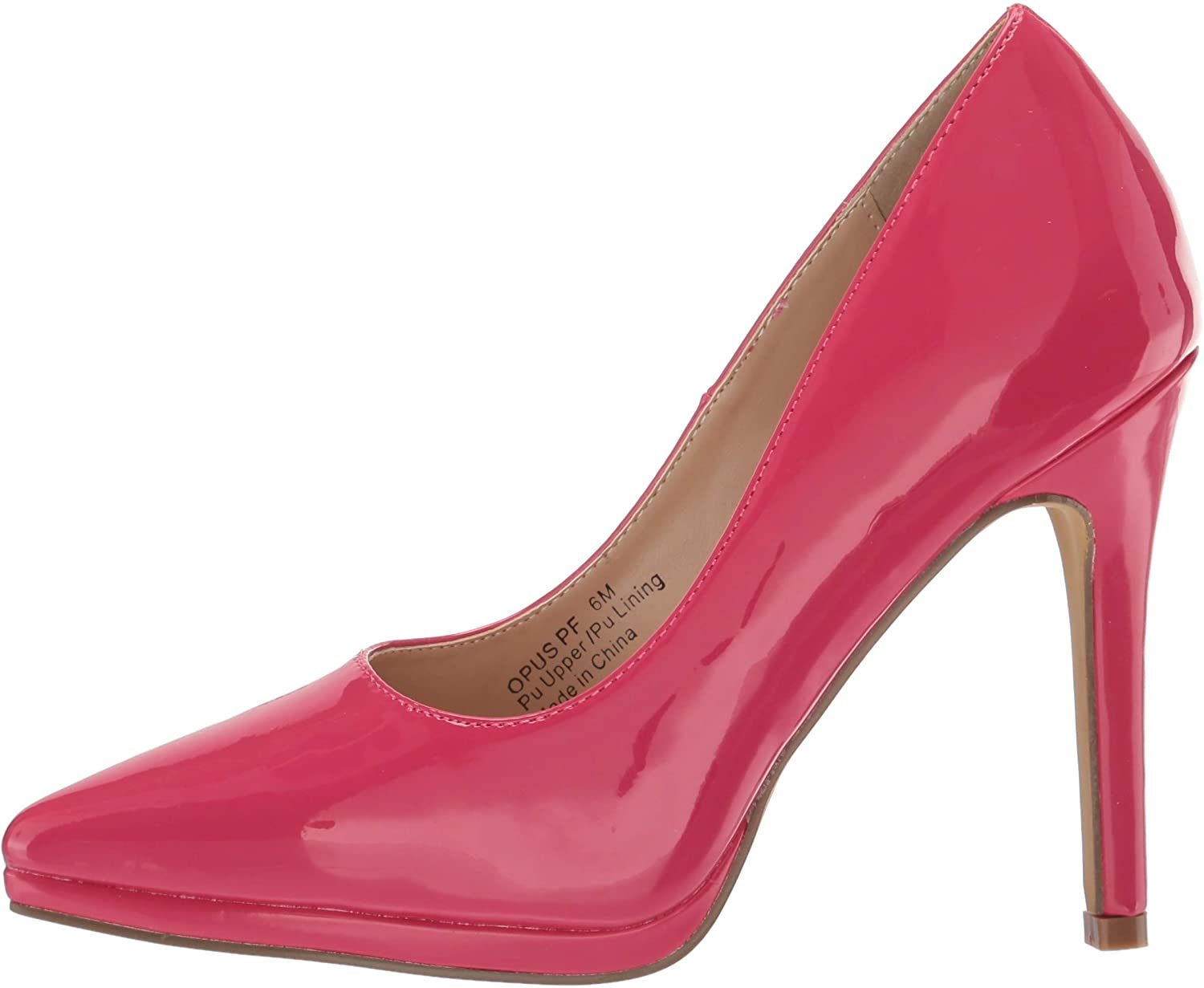 Penny Loves Kenny Opus PF Patent Hot Pink Pumps Heels Size 