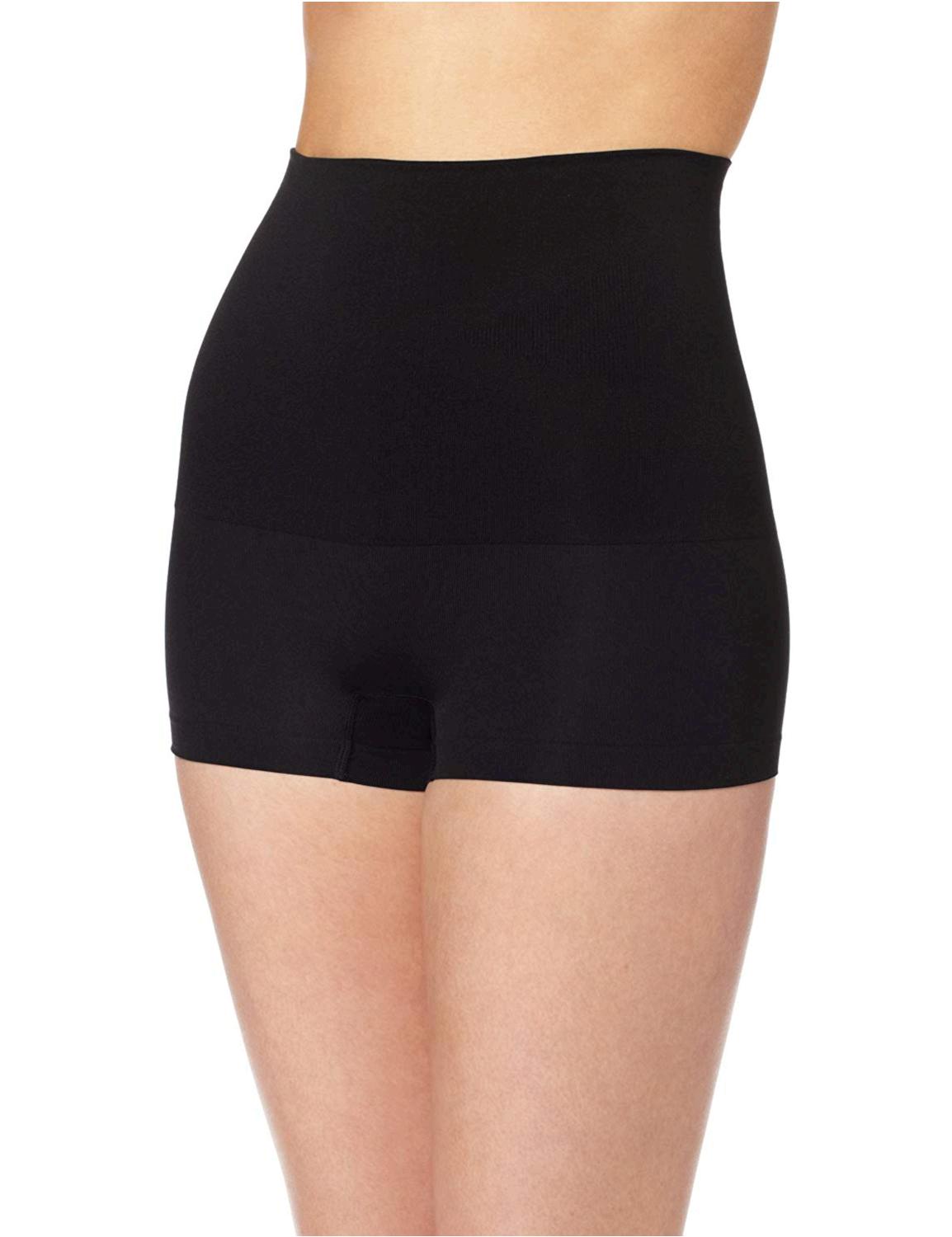 Maidenform Flexees Women's Shapewear Seamless HiWaist, Black, Size X