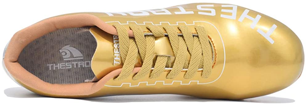 green and gold track spikes