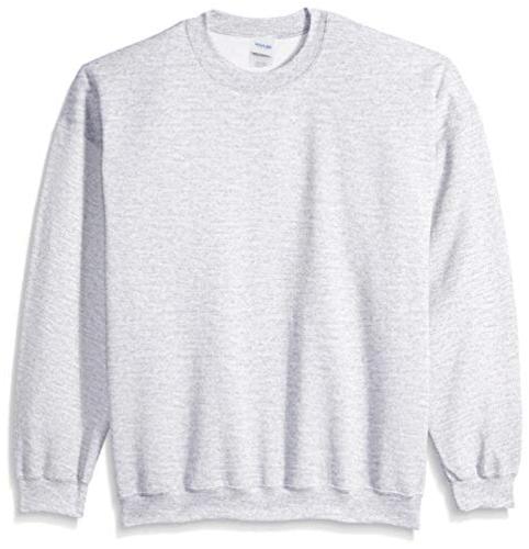 Gildan Men's Fleece Crewneck Sweatshirt, ash 2X-Large, Ash, Size XX ...