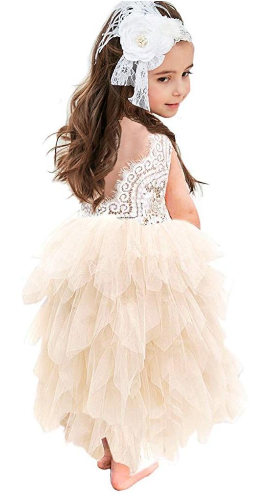 topmaker flower girl dress