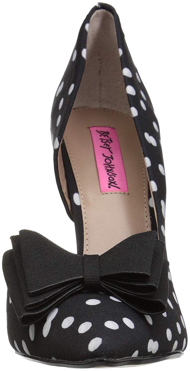 blue by betsey johnson women's bryn bow pump
