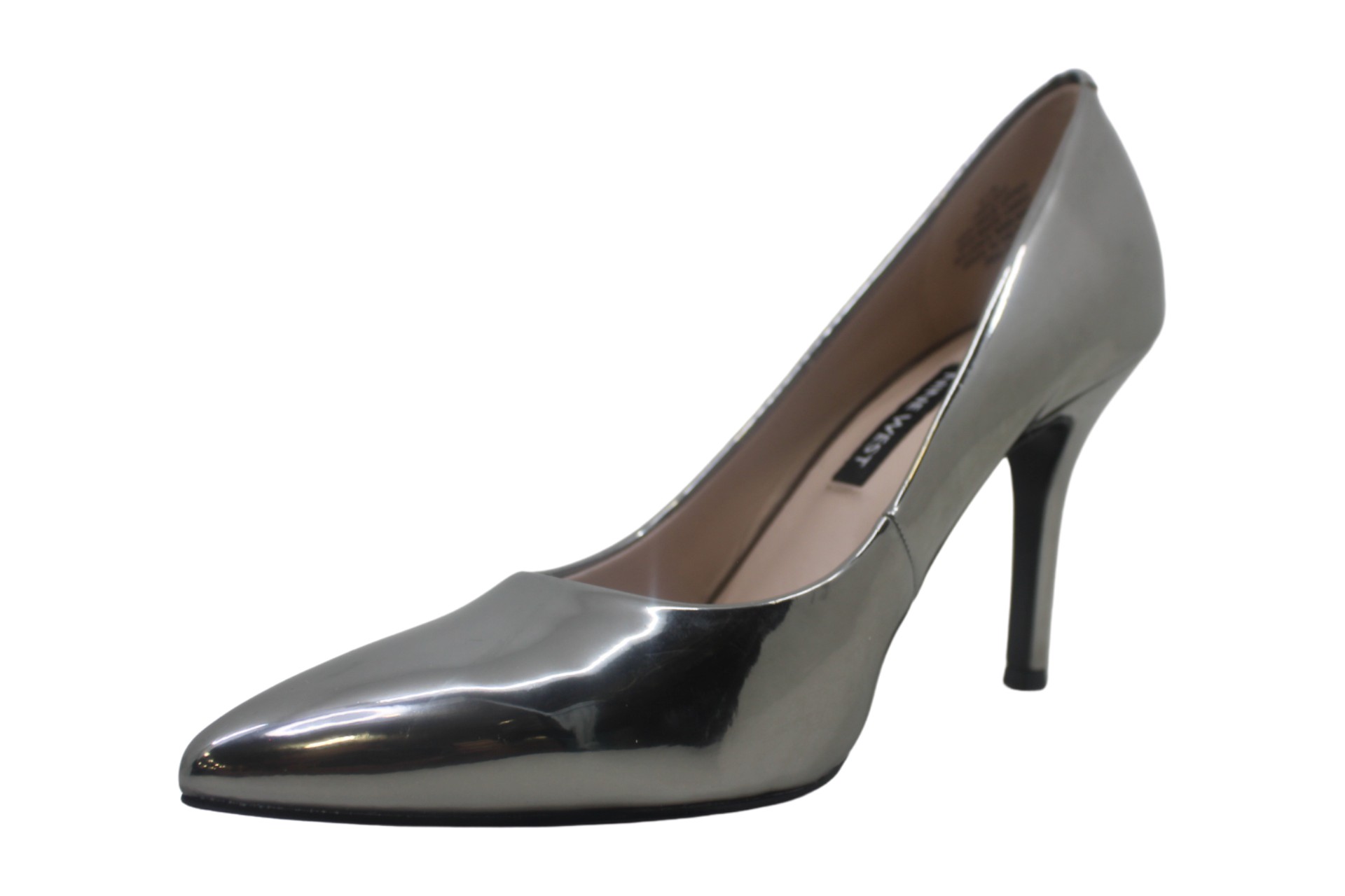 nine west leather pumps