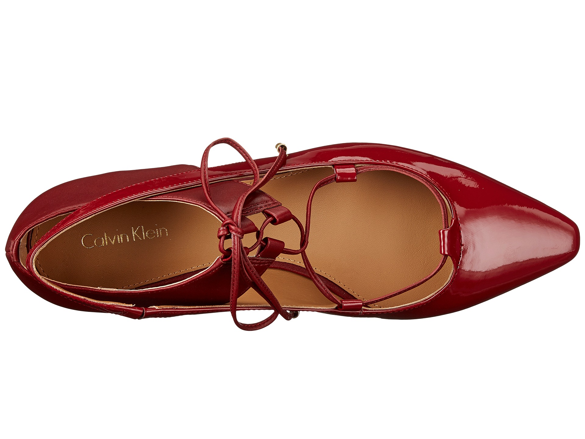 calvin klein ballet flats