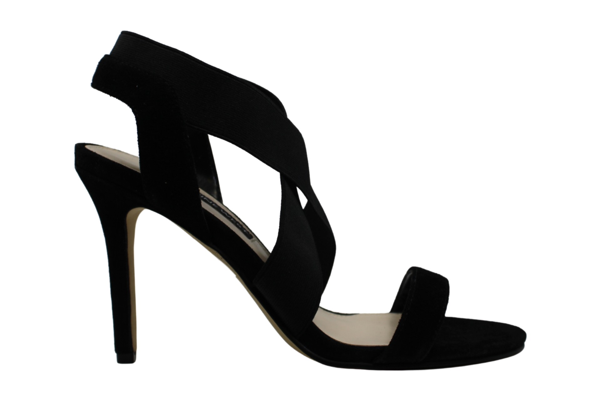 Nine West Womens Maya Leather Open Toe Casual Strappy Sandals, Black 1, Size 7.0 | eBay