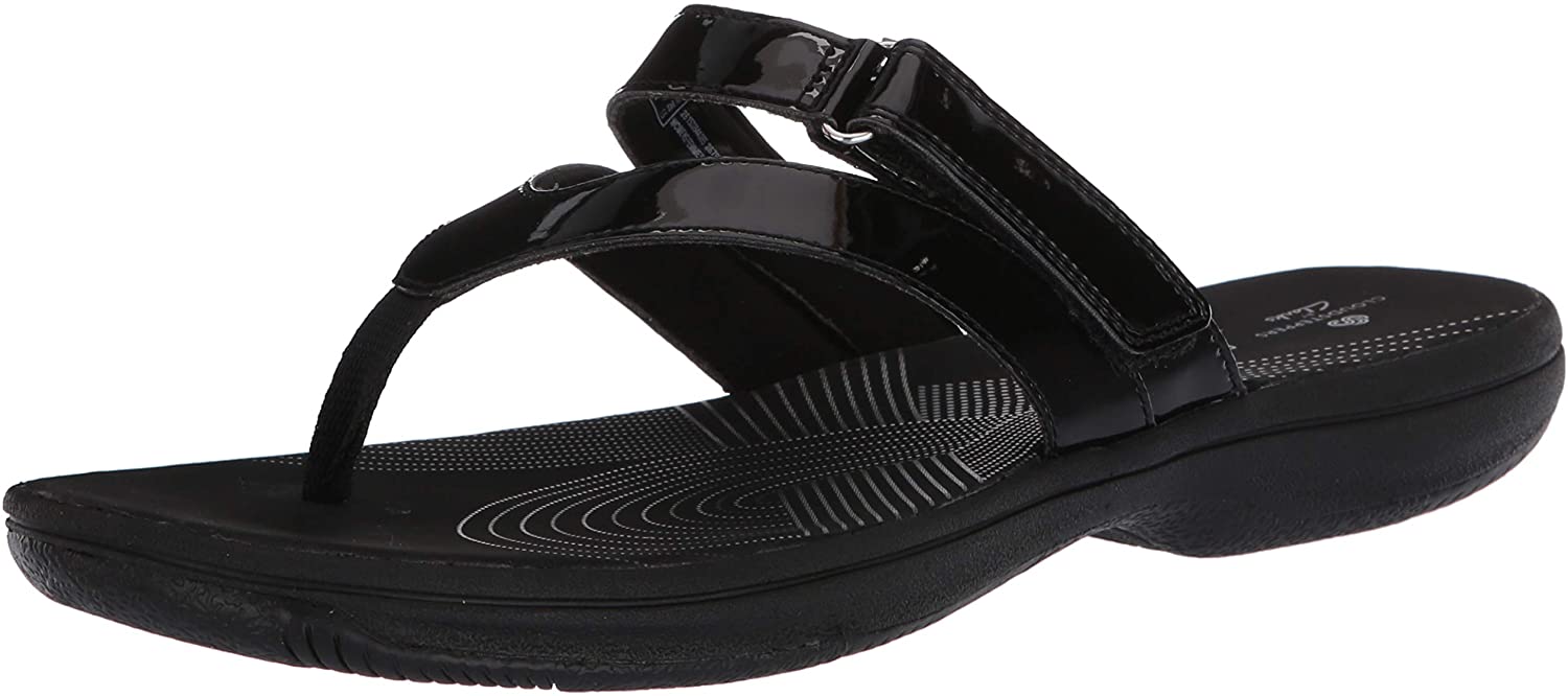 clarks brinkley novel wedge trainers