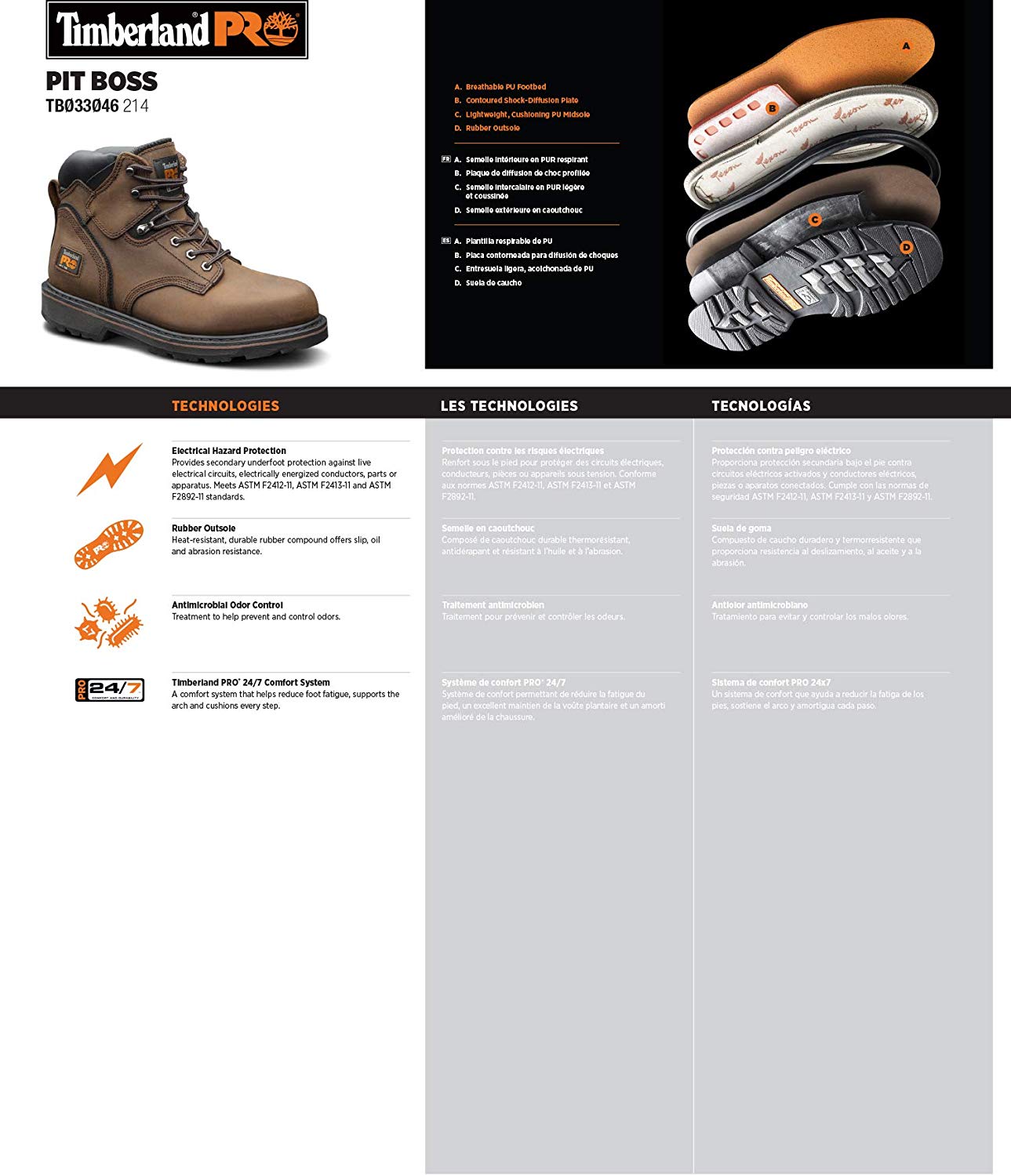 timberland en español