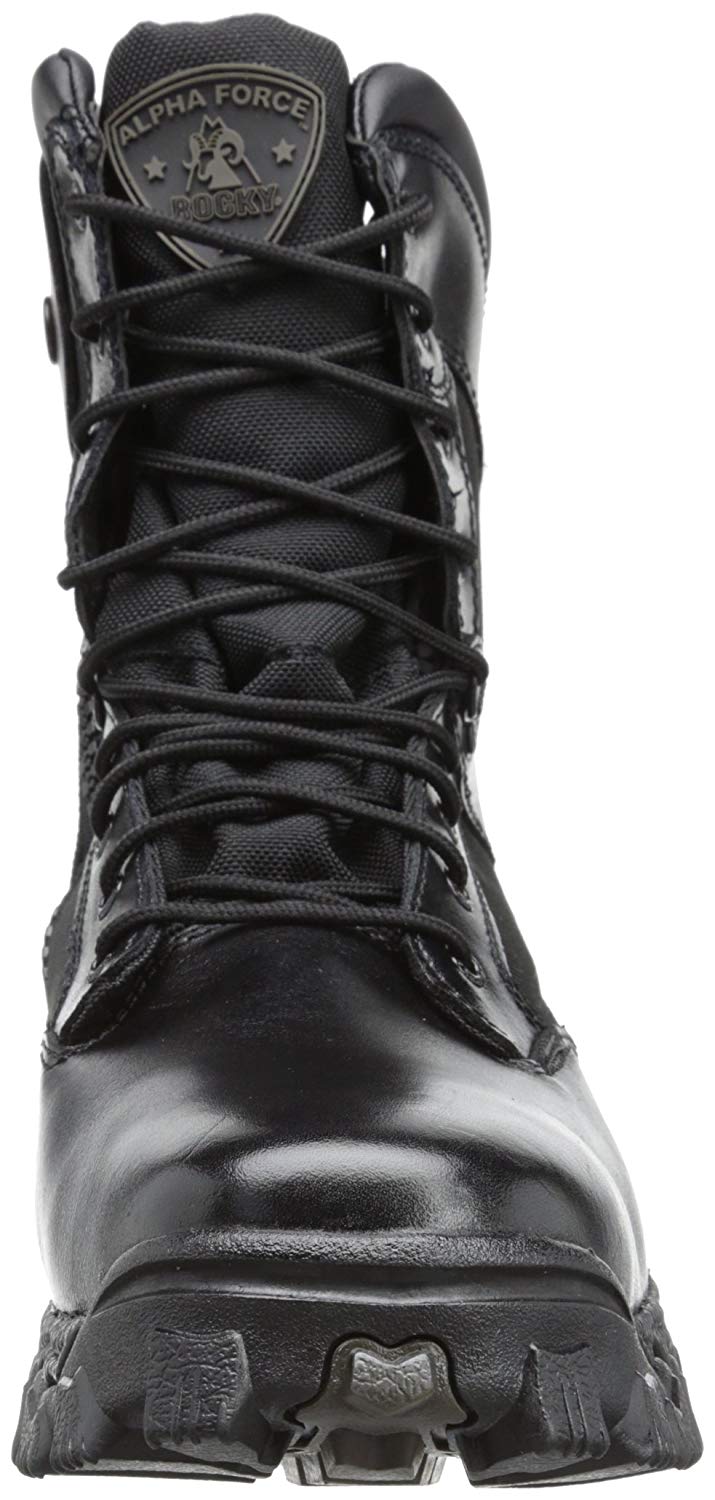 rocky alpha force 8 inch zipper boot