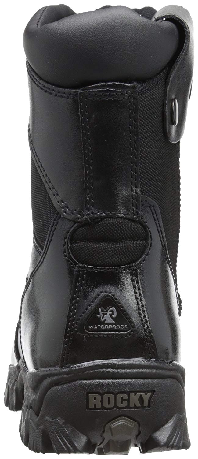 rocky alpha force 8 inch zipper boot