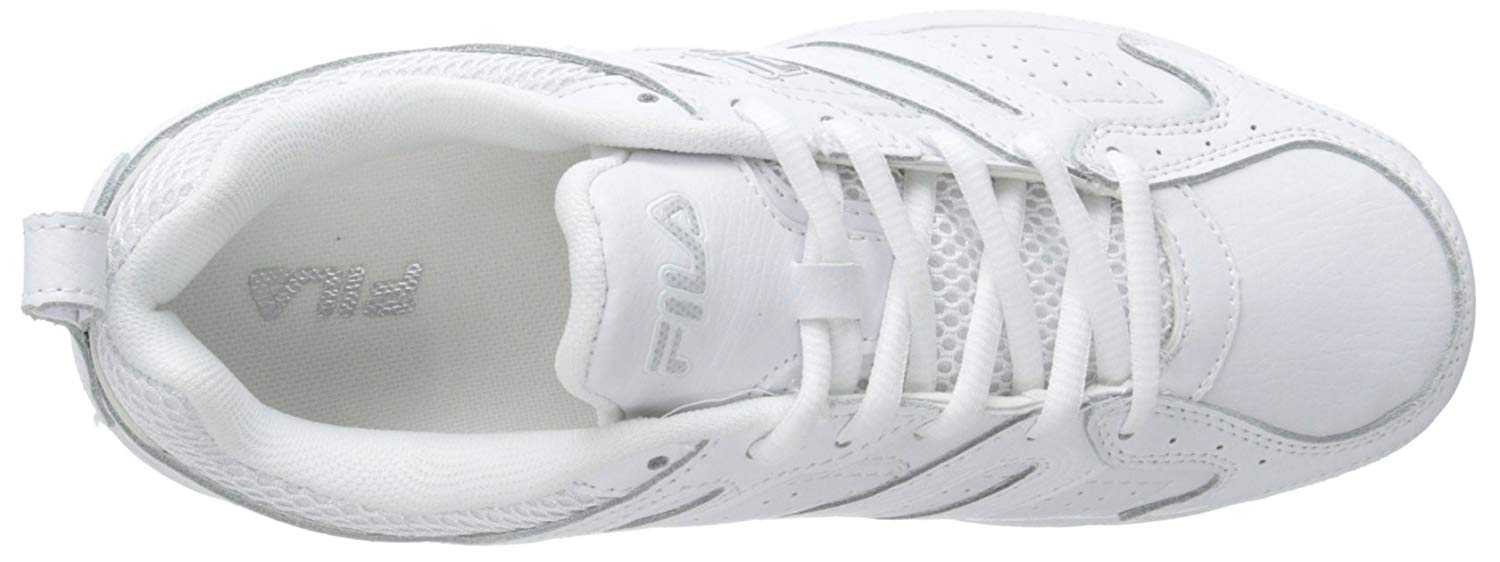 fila white silver