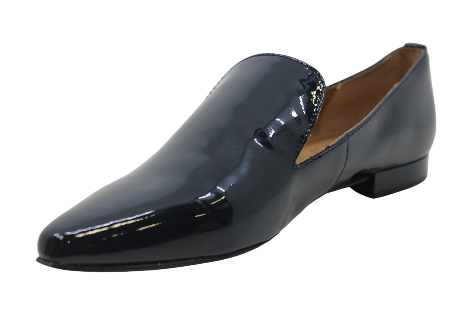 calvin klein elin patent toe loafers