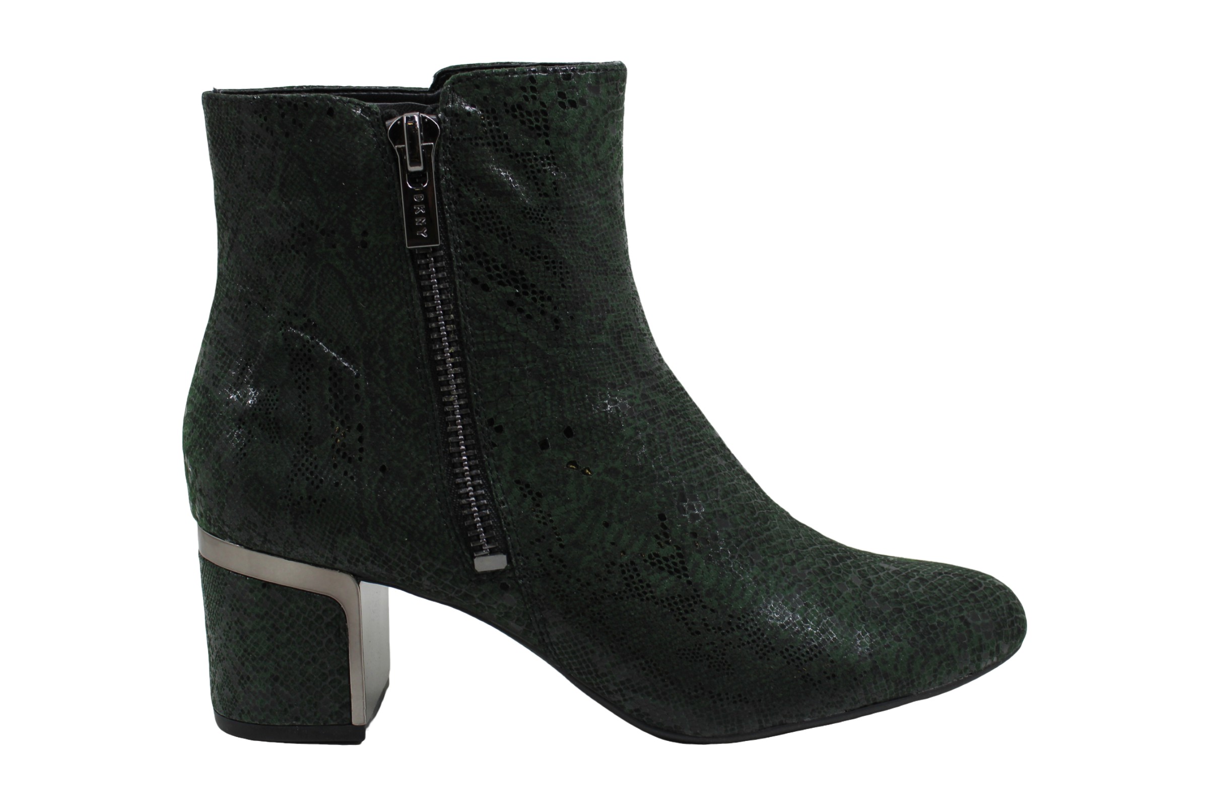 DKNY Womens Crosbi Almond Toe Ankle Boots, Green, Size 6.5 eBay